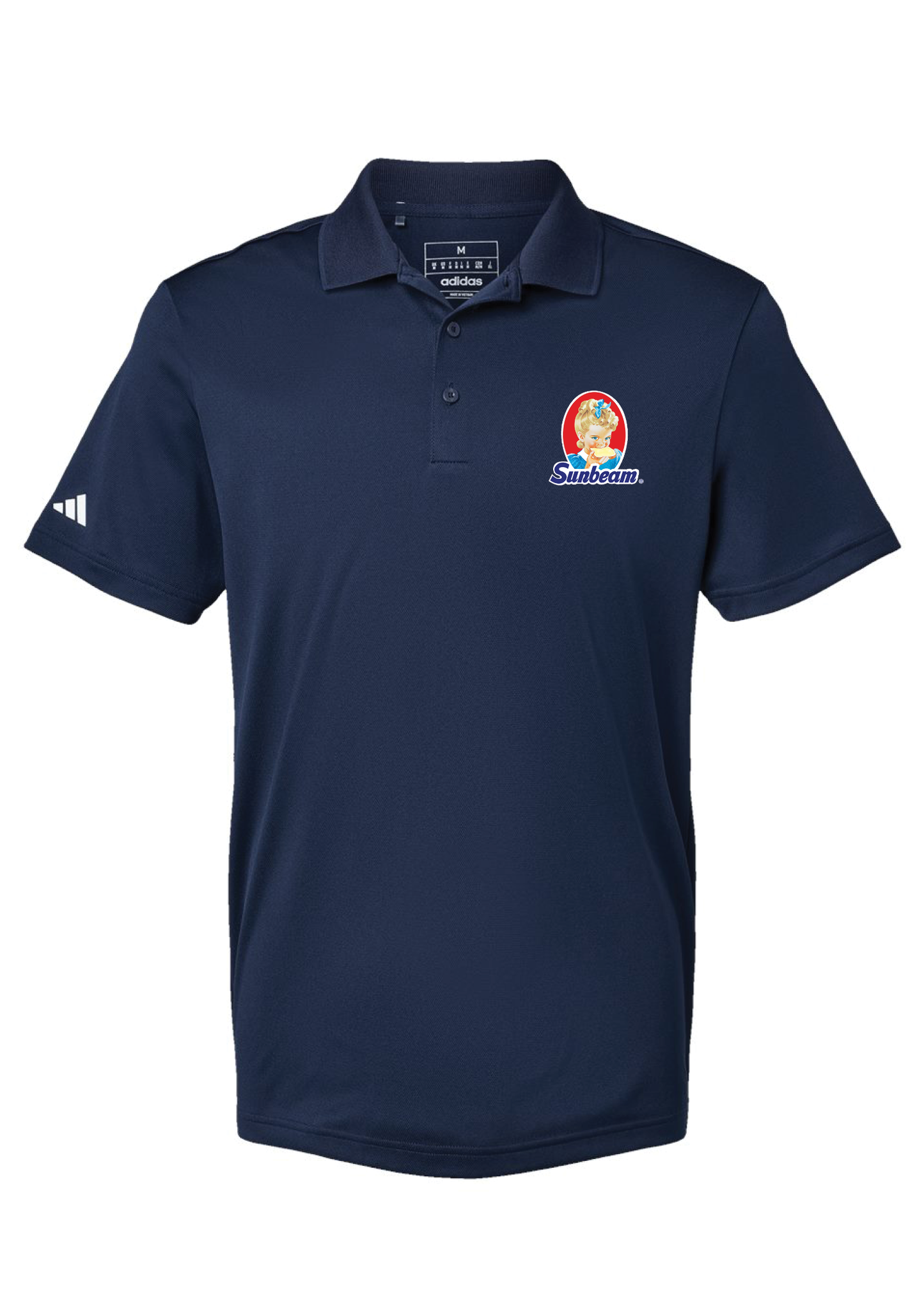 Sunbeam Adidas Mens Performance Piqué Polo